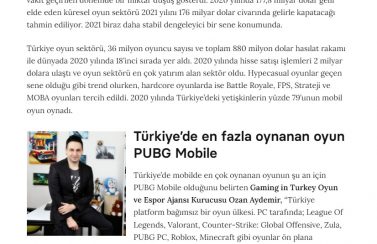gaming in turkey newsroom marketing turkiye aralik 2021